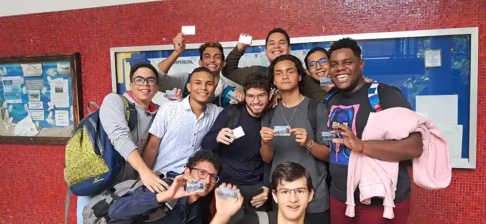 Estudiantes Facultad de Ciencias UCV